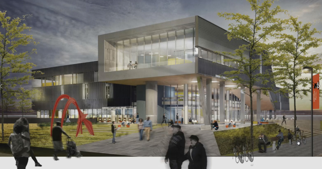 A Sneak Peek at Downtown Durham's New Main Library Duke University