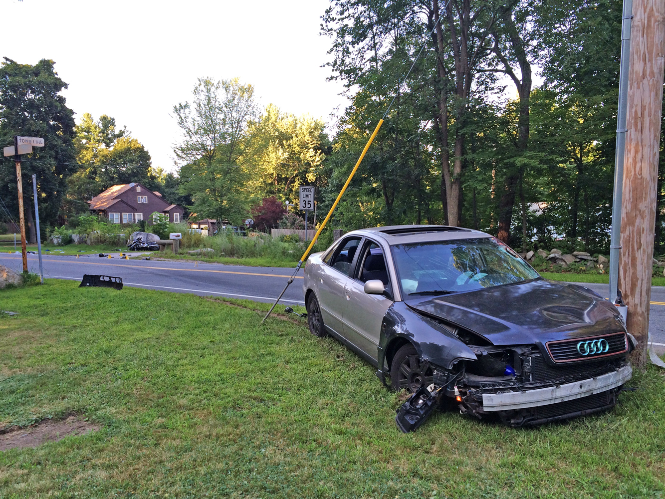 Bad crash on the Hudson/Tyngsboro line Police Line Blog