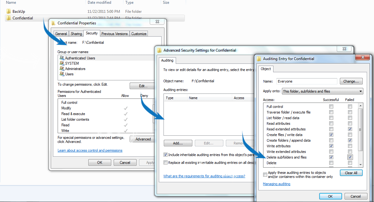 Object access auditing simplified Find the who, what, when, and where