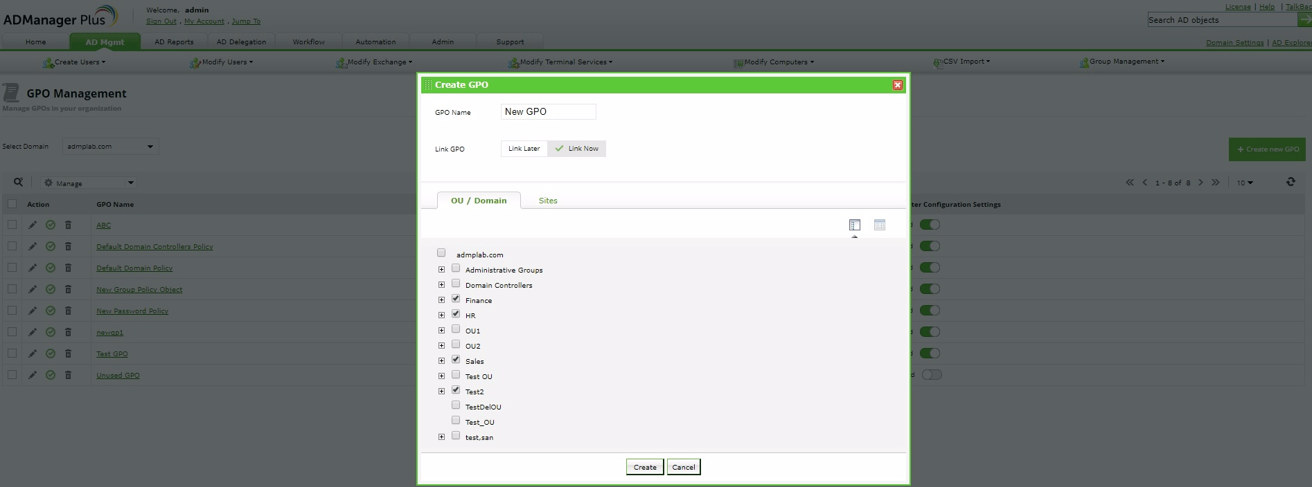 Start streamlining GPO management with ADManager Plus ManageEngine Blog