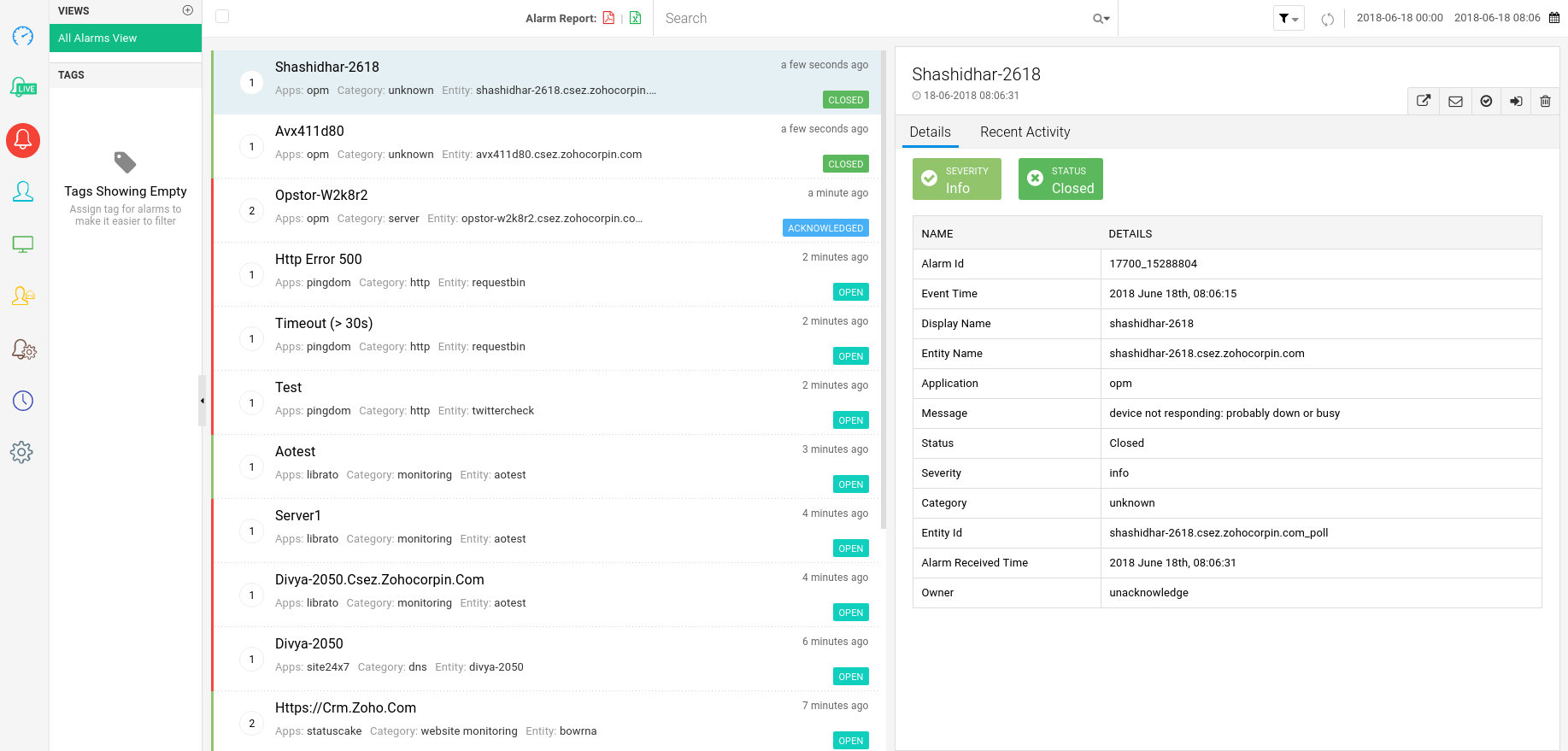 Integrate OpManager with AlarmsOne and manage your alerts like a pro