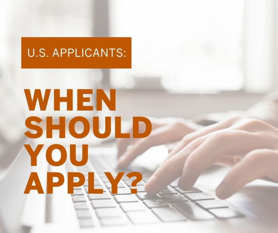 U.S. Applicants When Should You Apply? MPA Admissions Blog