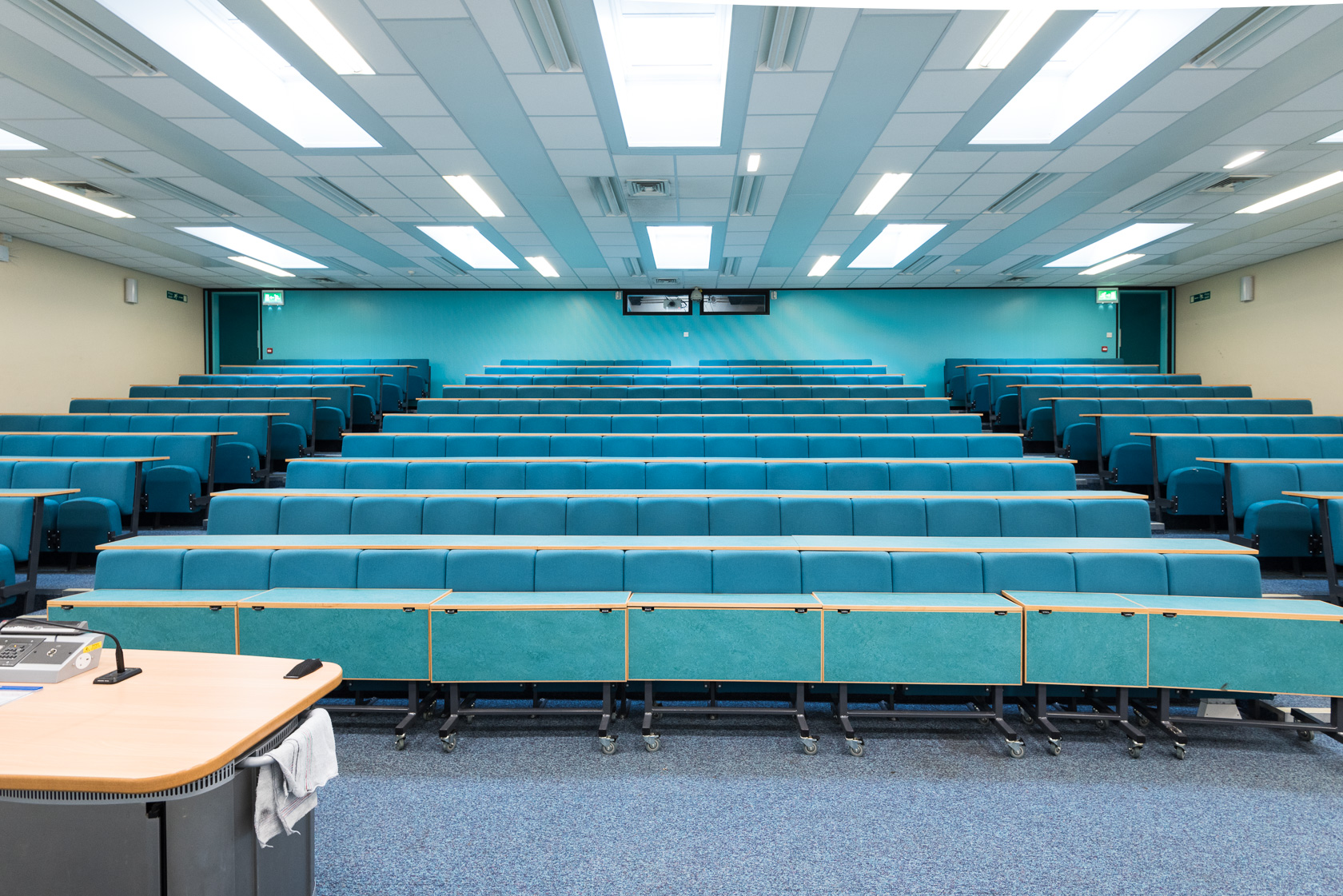 Herschel Building Lecture Theatres Before Education Spaces Projects