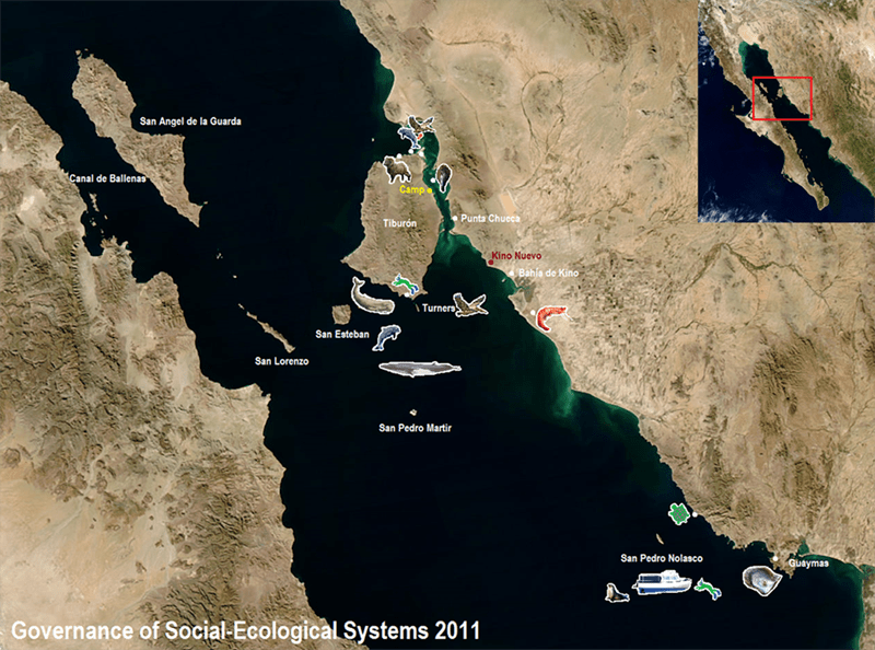 map Gulf of California