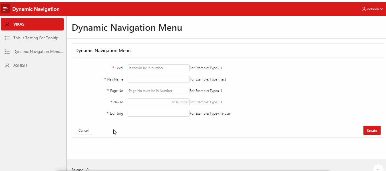 Add Tooltip on Side Navigation Menu Oracle APEX Ontoor blogs