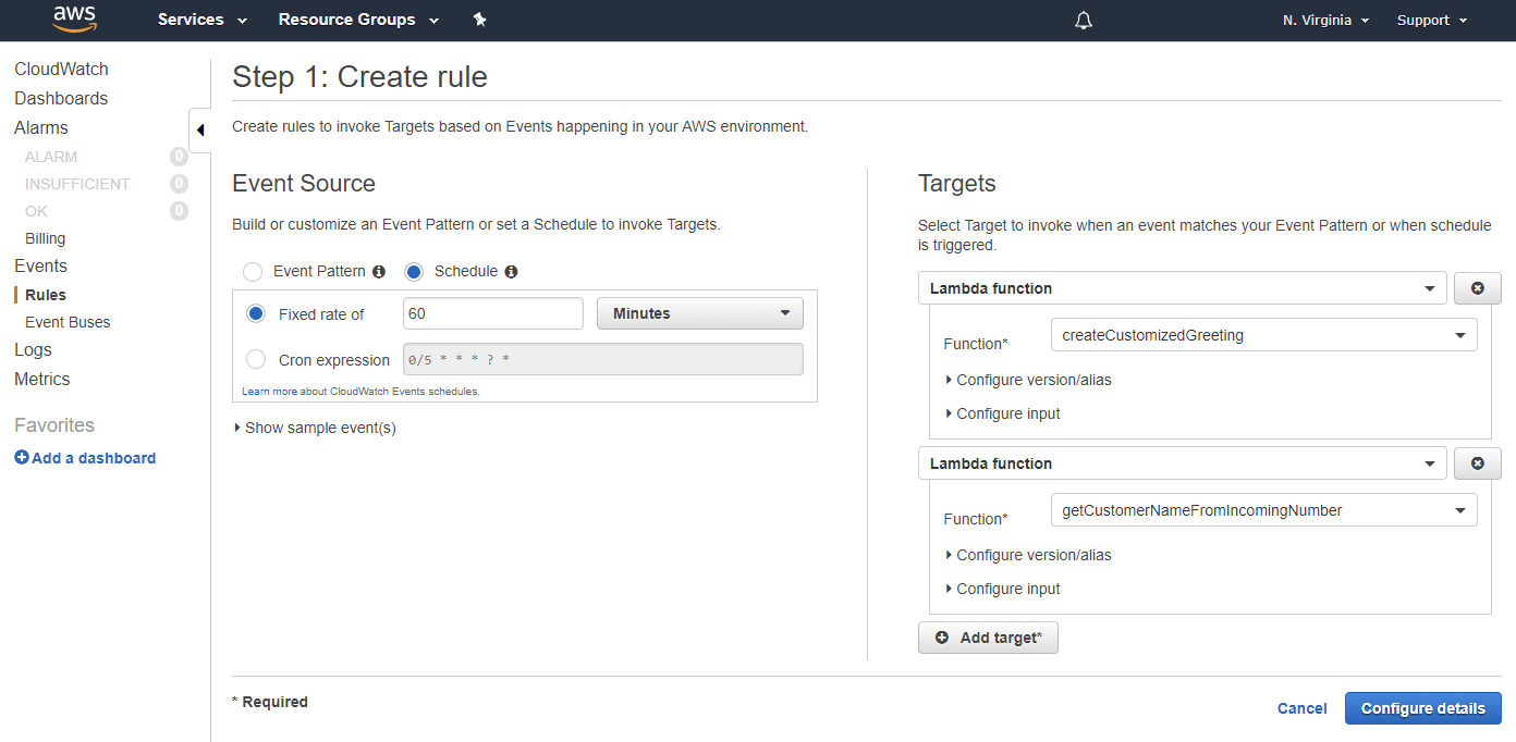 Keeping Lambdas Warm in Amazon Connect