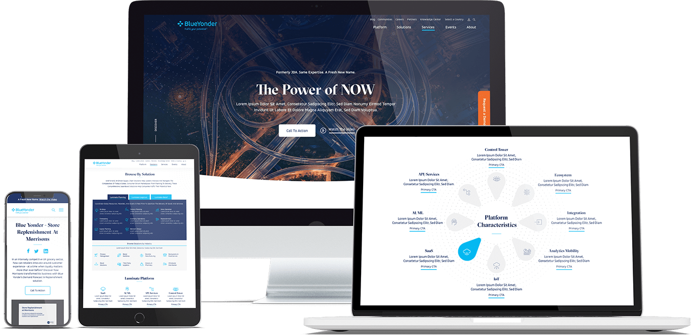 Perficient and Blue Yonder Launch New Site with Improved CX / Blogs