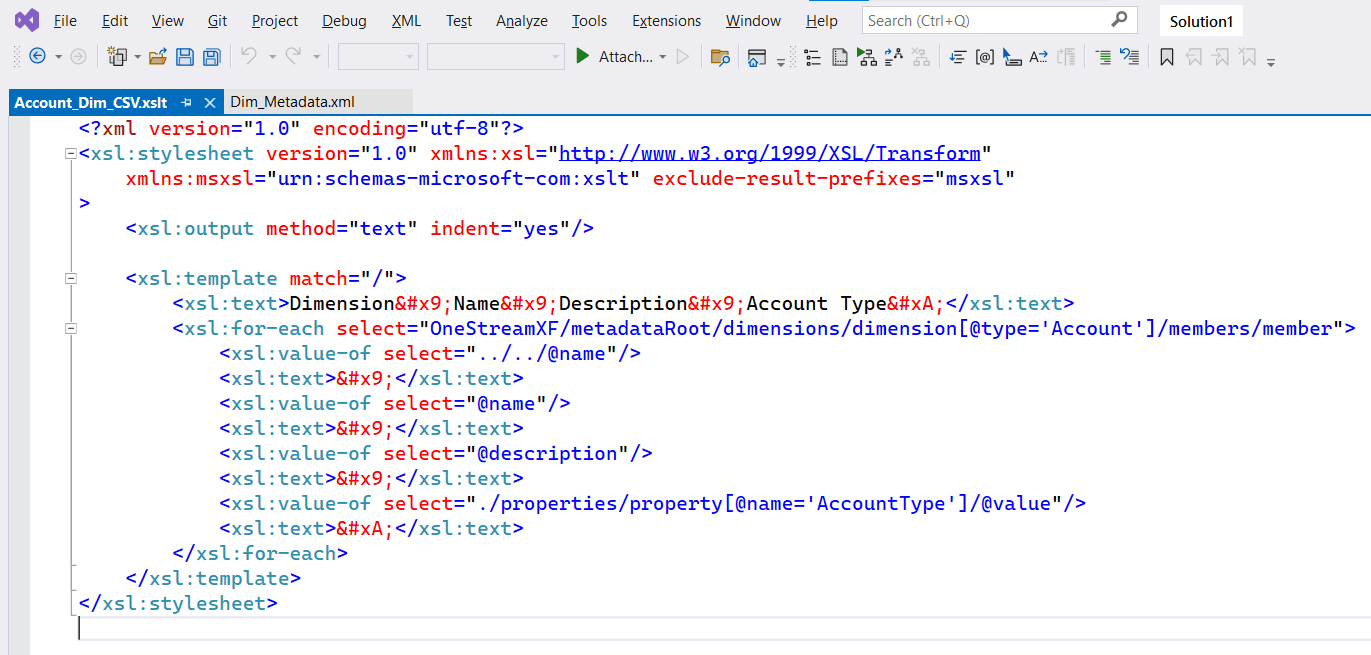 How to Query & Extract data from OneStream metadata XML using XPath