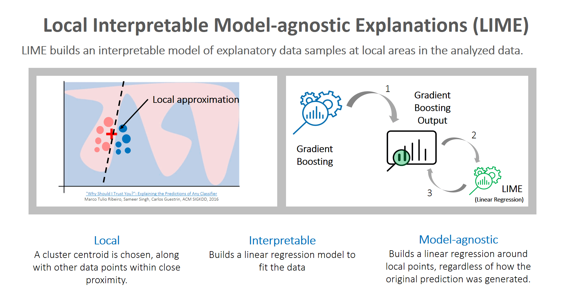Local Interpretable ModelAgnostic Explanations (LIME)