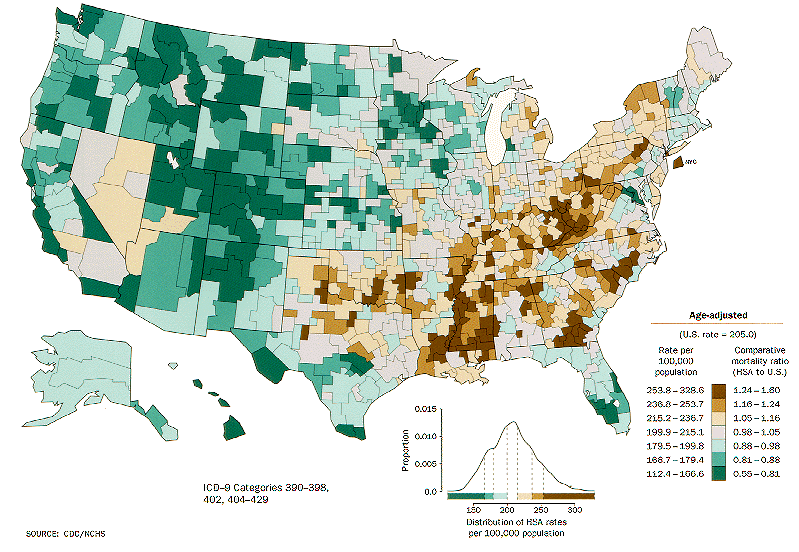 How to choose colors for maps and heat maps The DO Loop