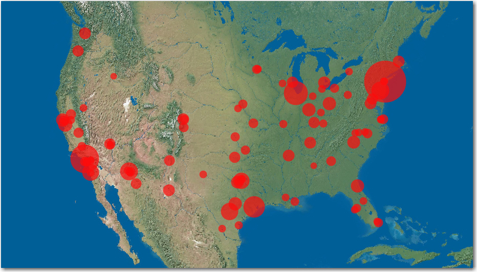The dead walk! Visualizing the zombie apocalypse