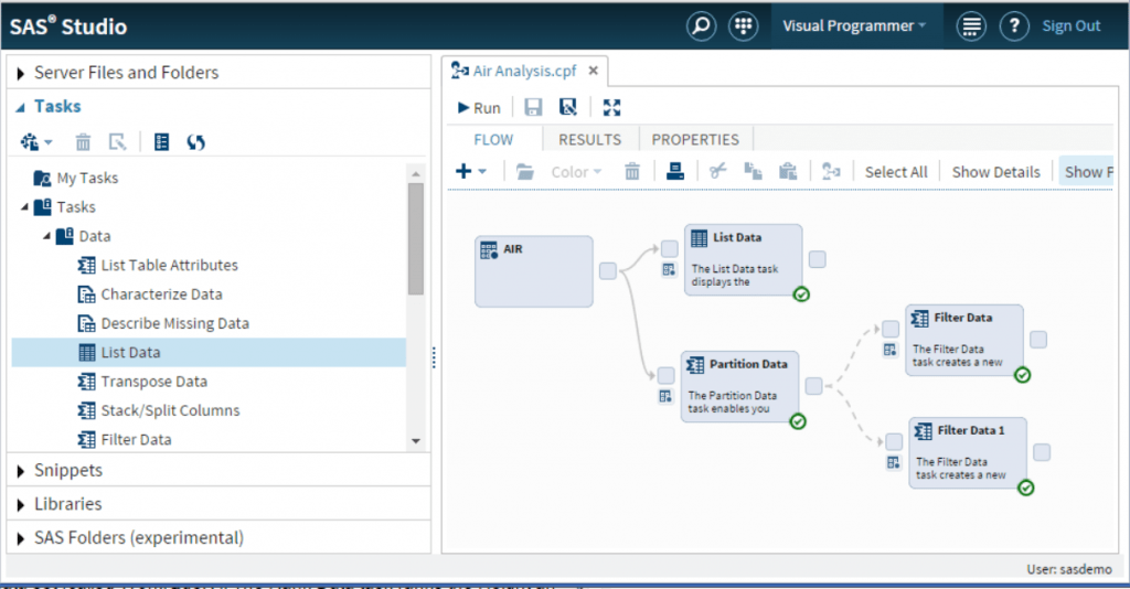 SAS Studio Parallel Process Flows SAS Users