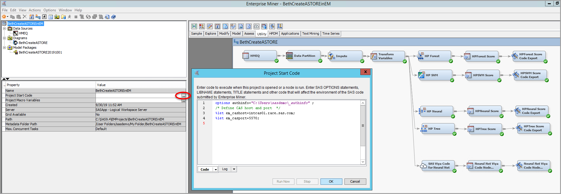 Create an ASTORE Using SAS Enterprise Miner The SAS Data Science Blog