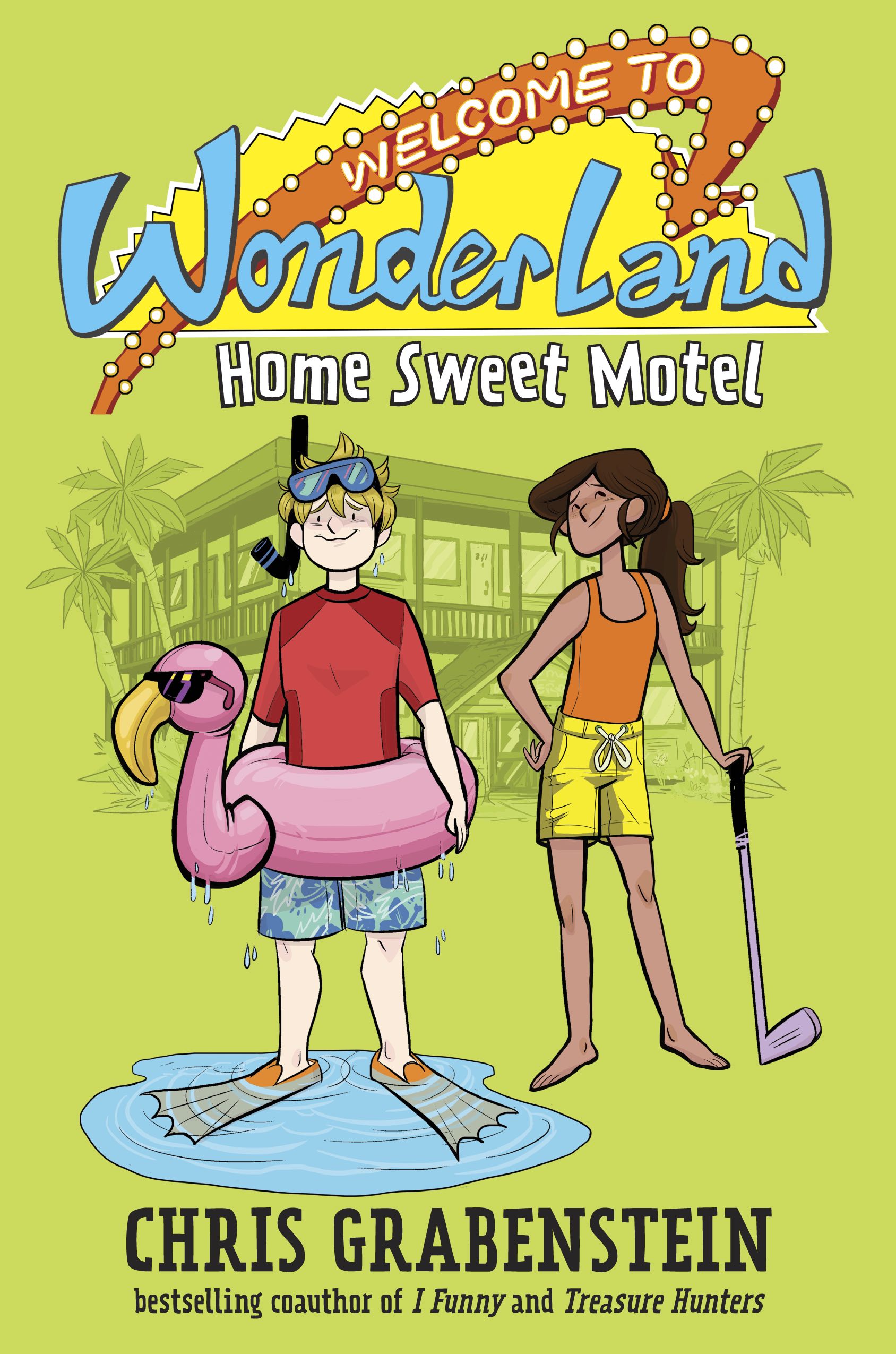 Cover Reveal to Wonderland by Chris Grabenstein — fuseeight A