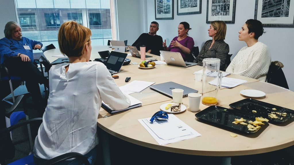 Computing Blog First meeting of the development team for