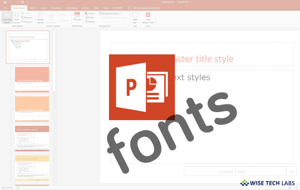 How to change the default font in PowerPoint for Office 365 Blog