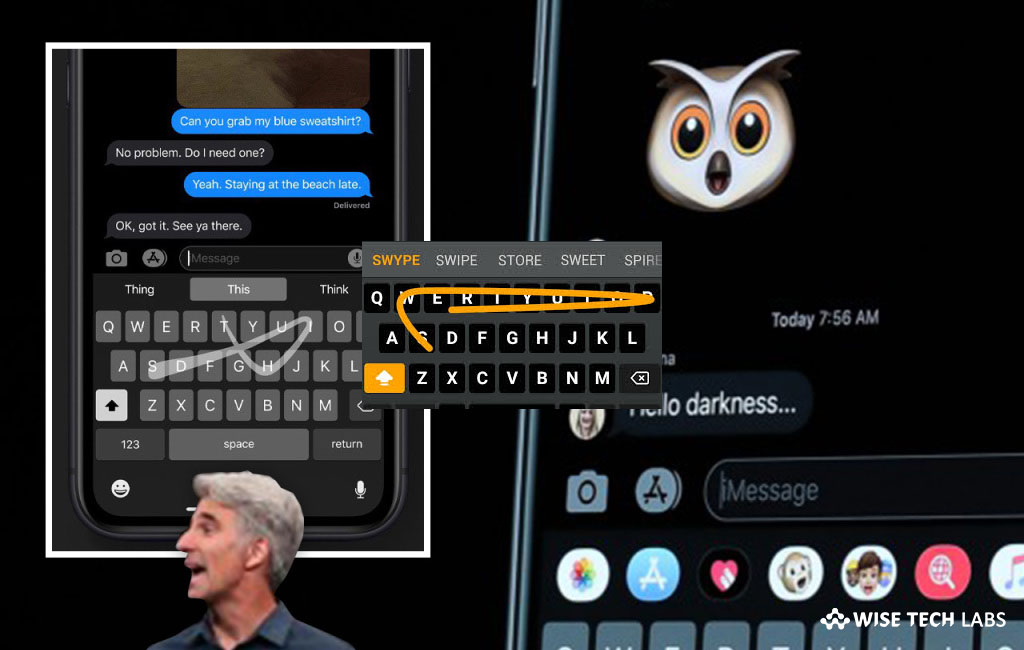How to use swipe keyboard on iOS 13 and iPadOS Blog Wise Tech Labs