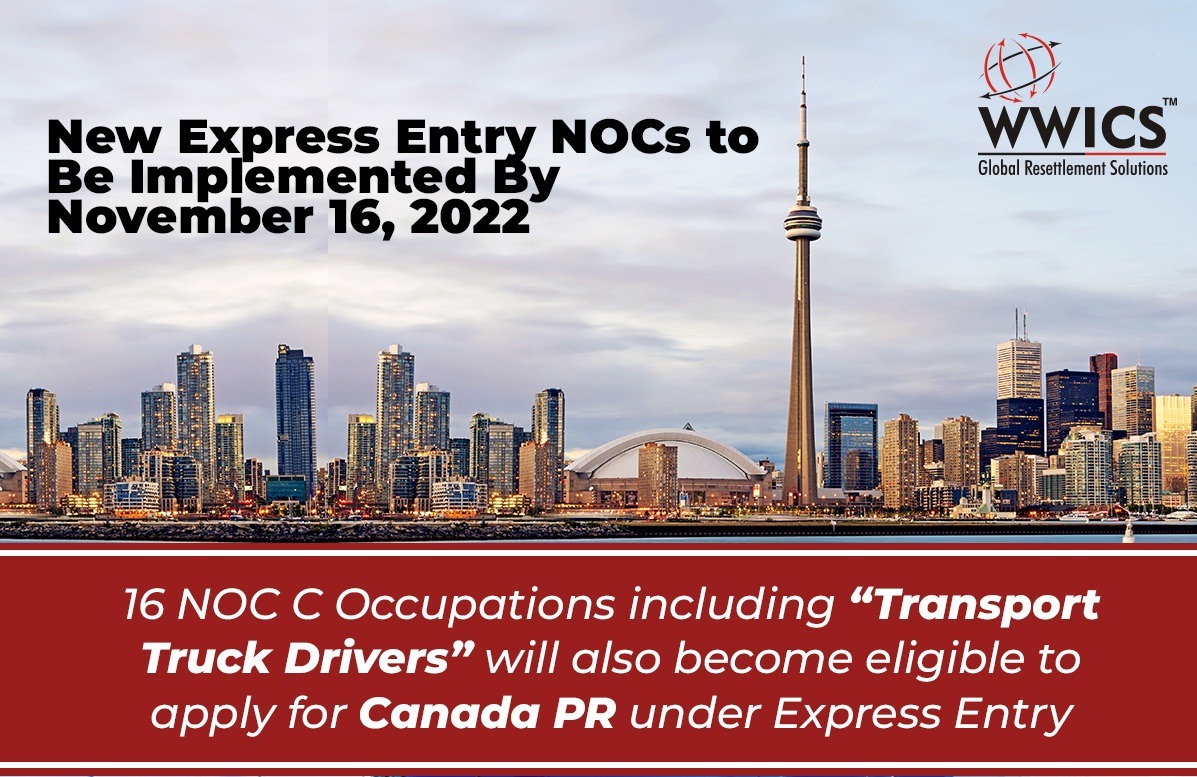 changes to Canadian immigrationNew NOC codes WWICS Blogs
