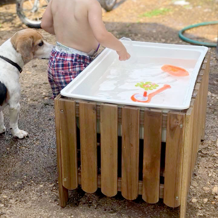 Ecofriendly DIY Water Table Ikea Hack BeyaMade