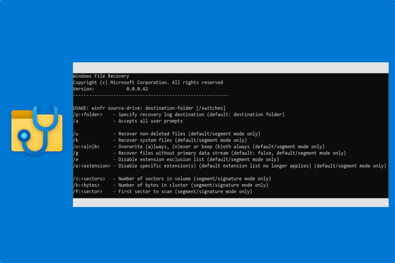 Windows File Recovery Microsoft Community