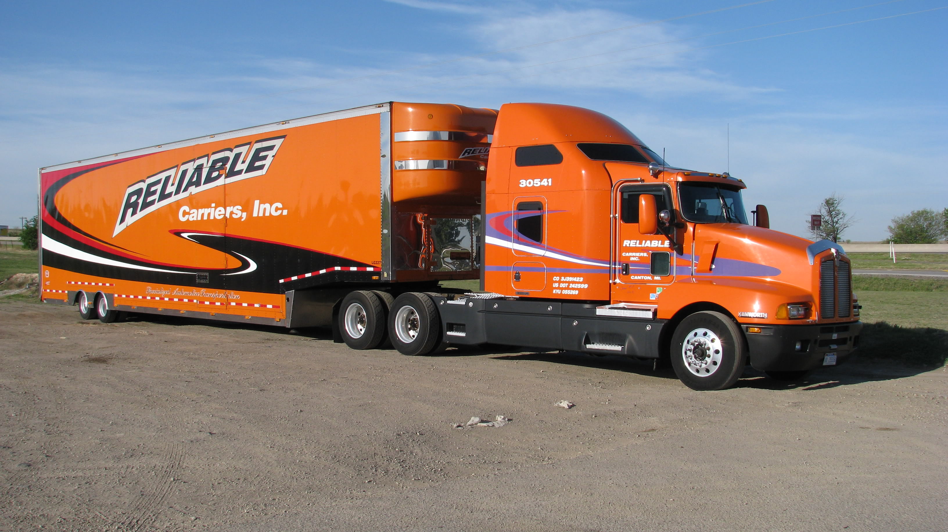 Big Custom Sleeper Semi