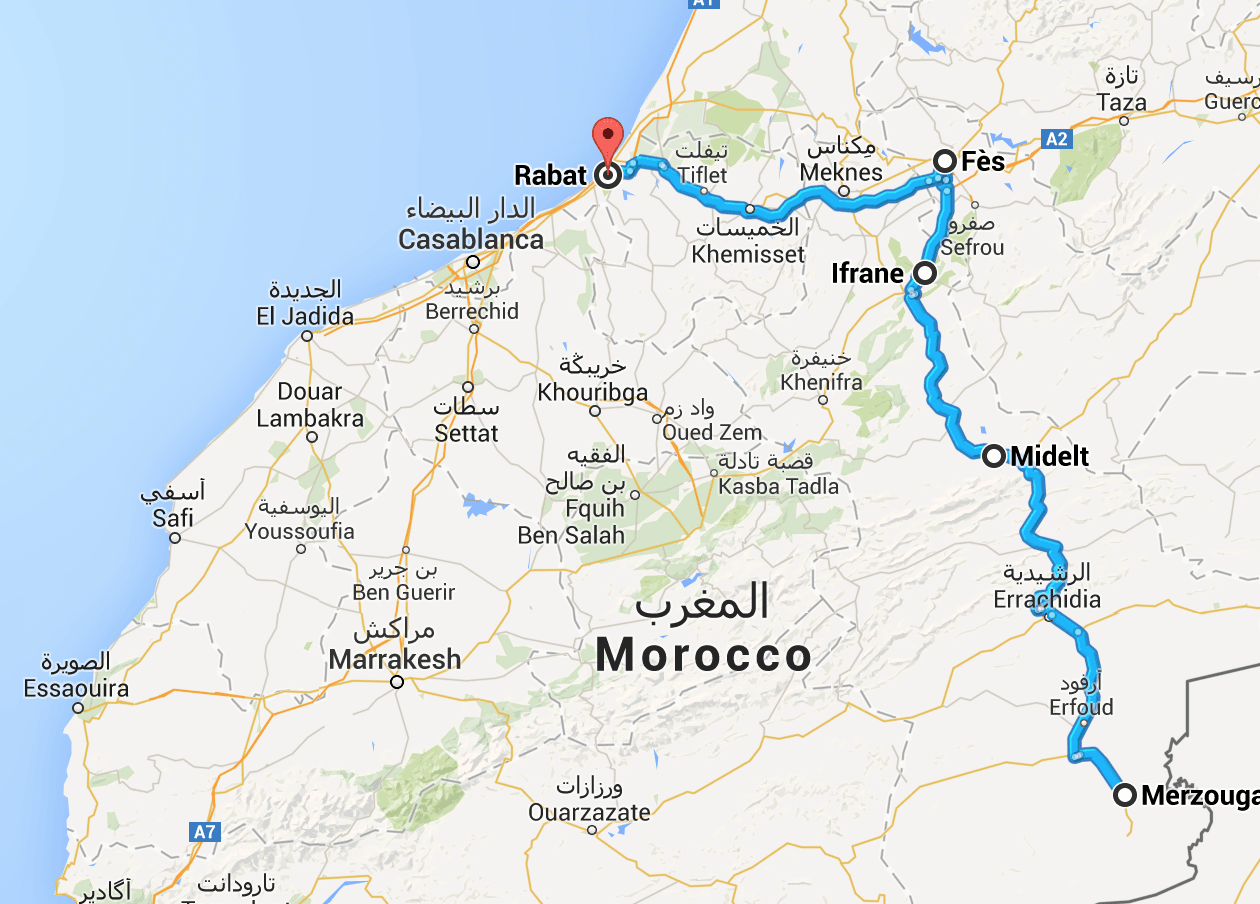 de voyage 1 semaine au Maroc Blog Voyages