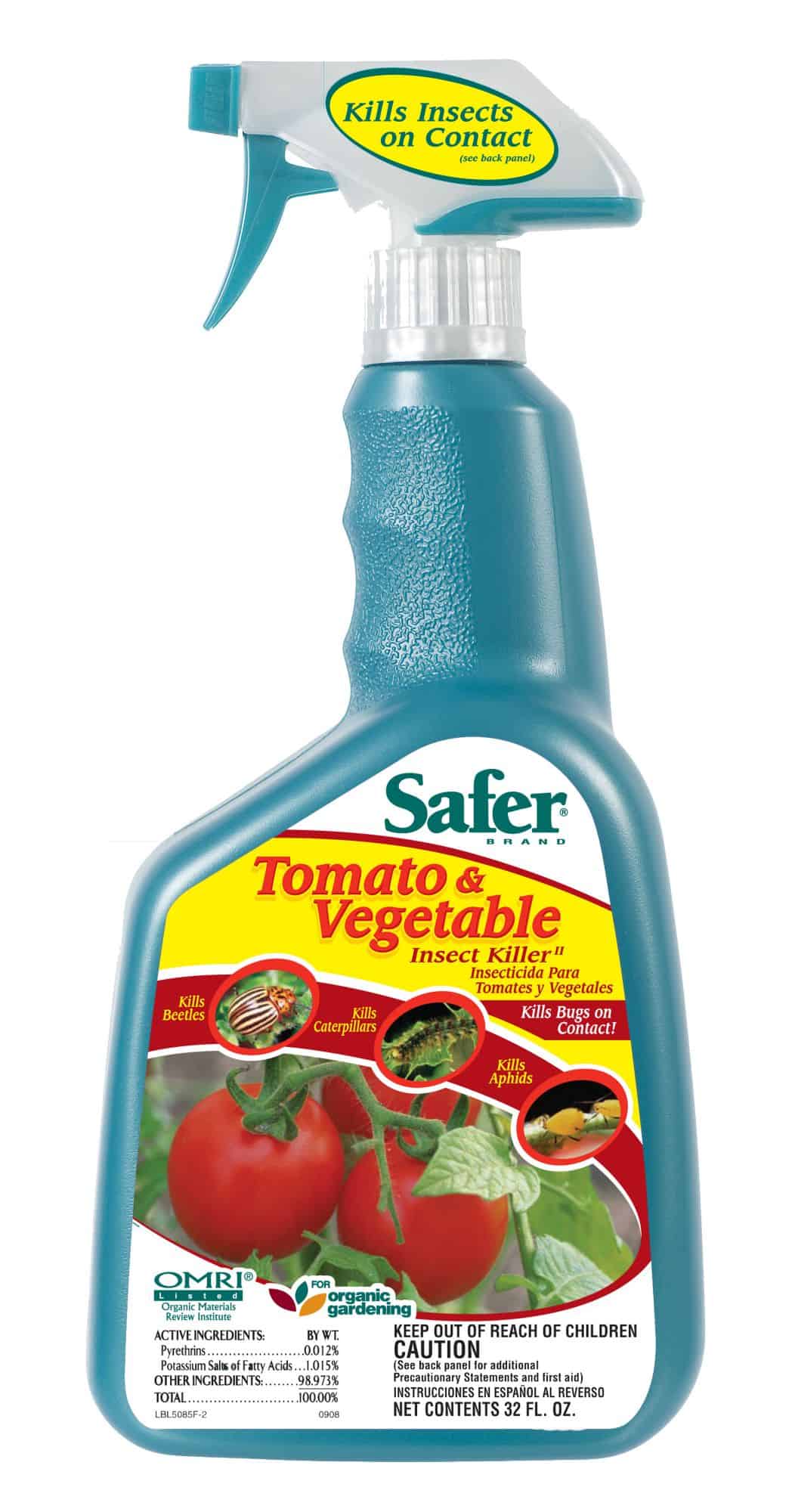 Safers Tomato and Vegetable Insecticide 1L RTU Blomidon Nurseries