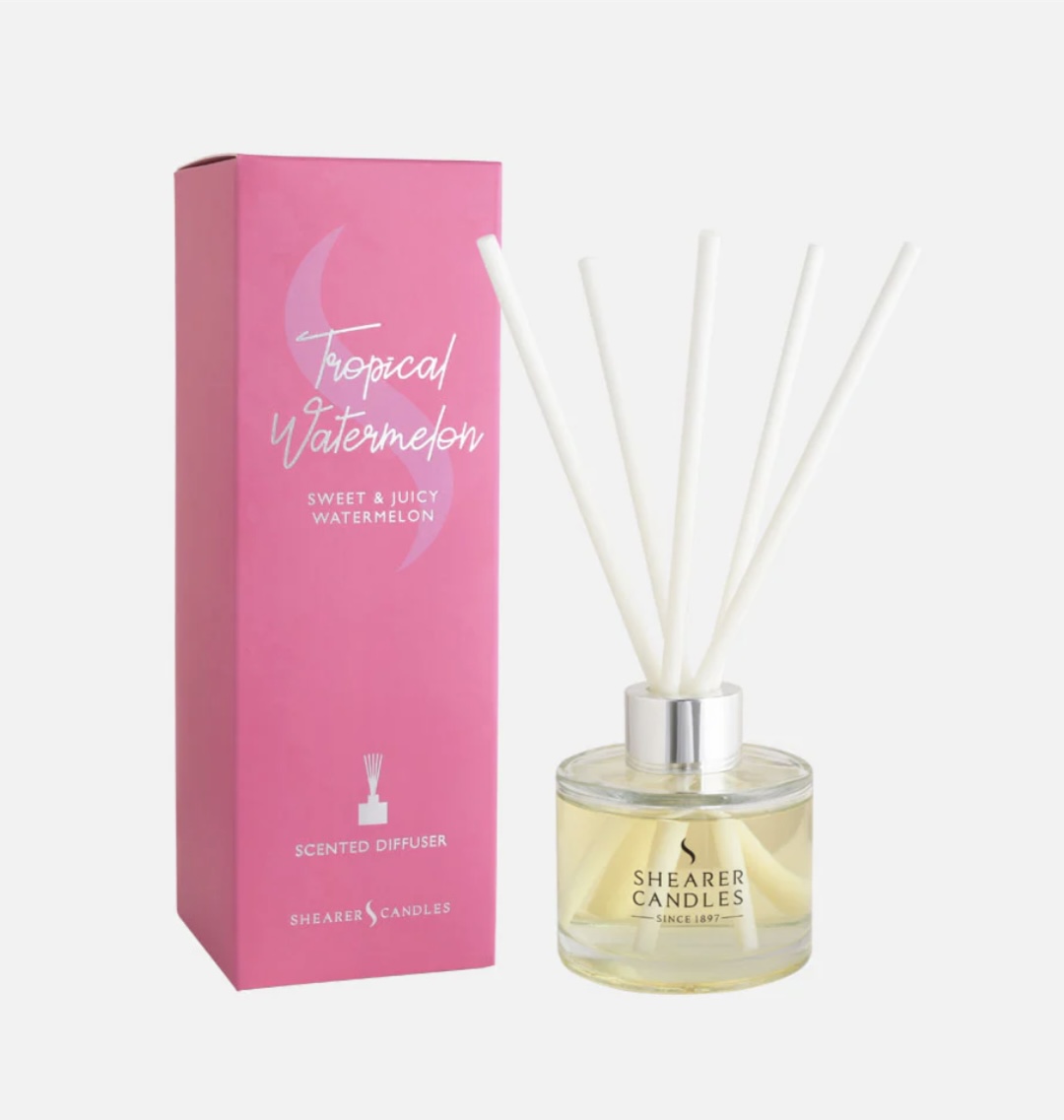 Tropical Watermelon Shearer Candles Blomstrande Ting