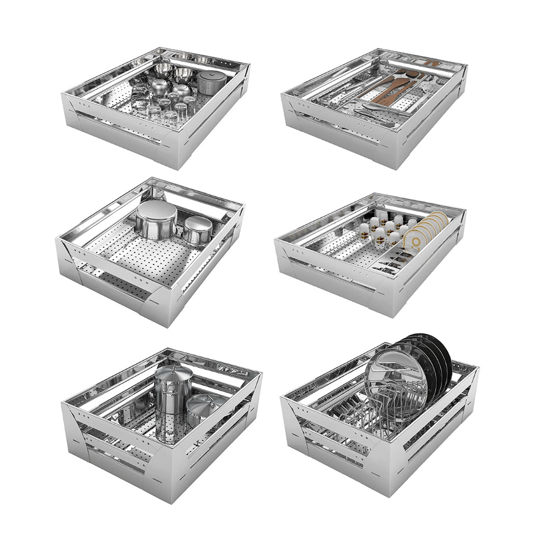 BLOO BASKET Modular Kitchen Basket Accessories Utensils