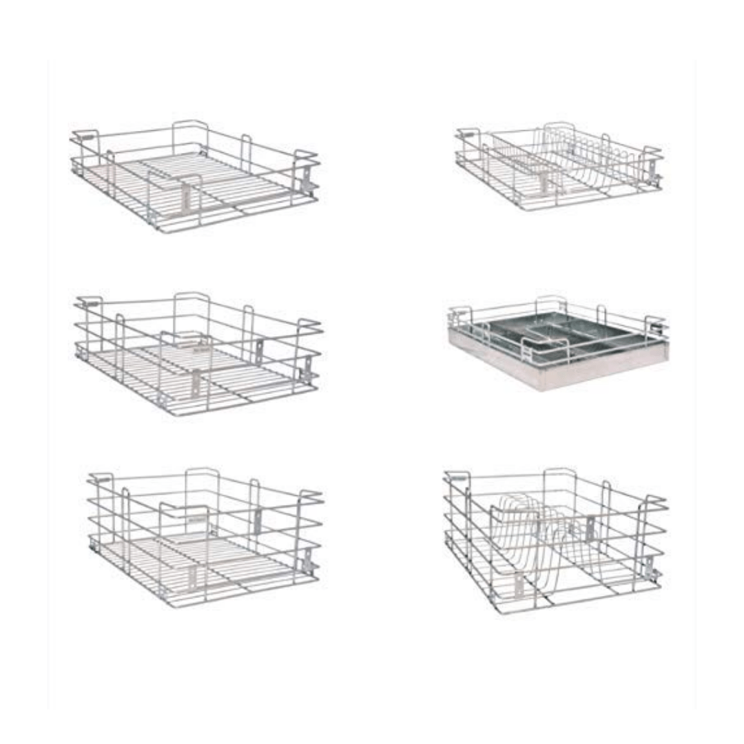 BLOO BASKET Stainless Steel Modular Kitchen Basket Accessories