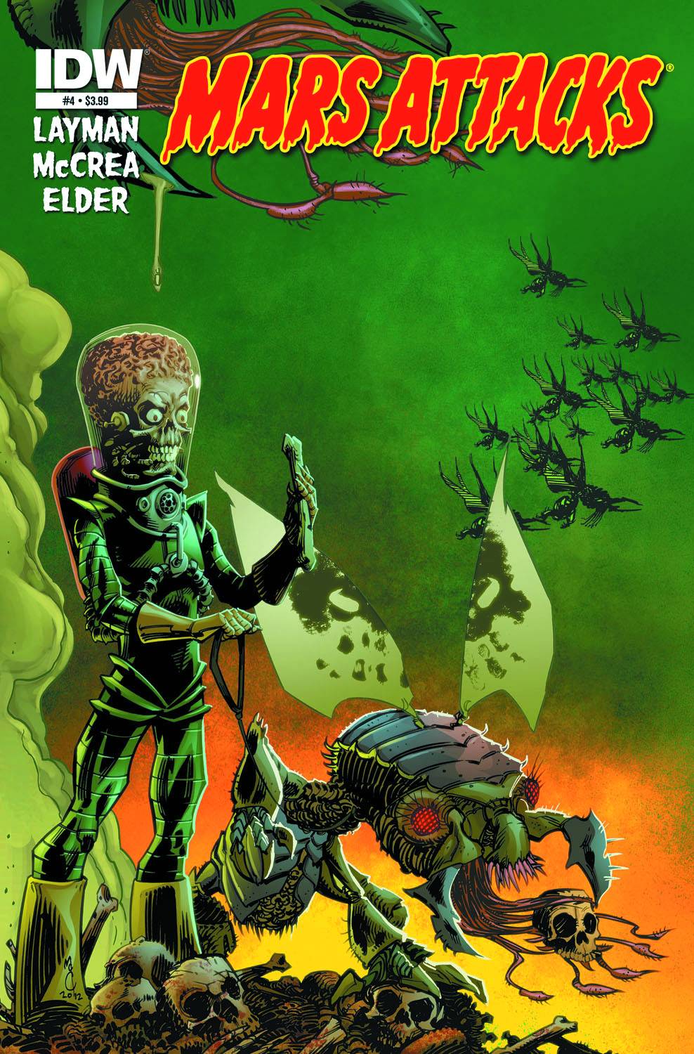 'Mars Attacks' IDW Full Details Released! Bloody Disgusting