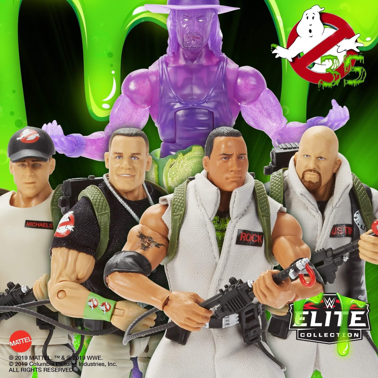 wwe mattel ghostbusters