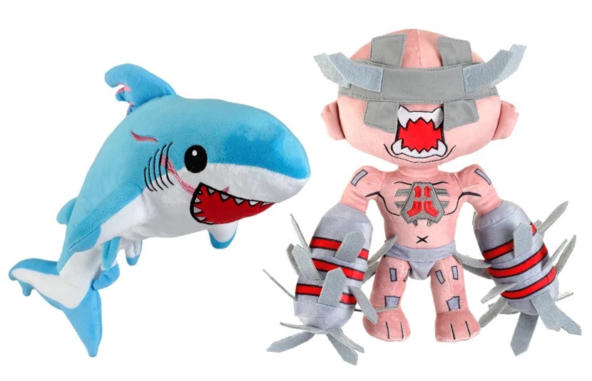 Tripwire Unveils New Plushie Swag For 'Maneater', 'Killing Floor'