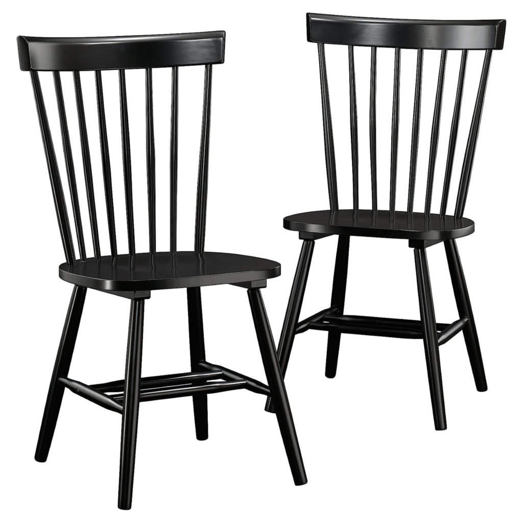 Black Spindle Chair BLOOM AND BABE