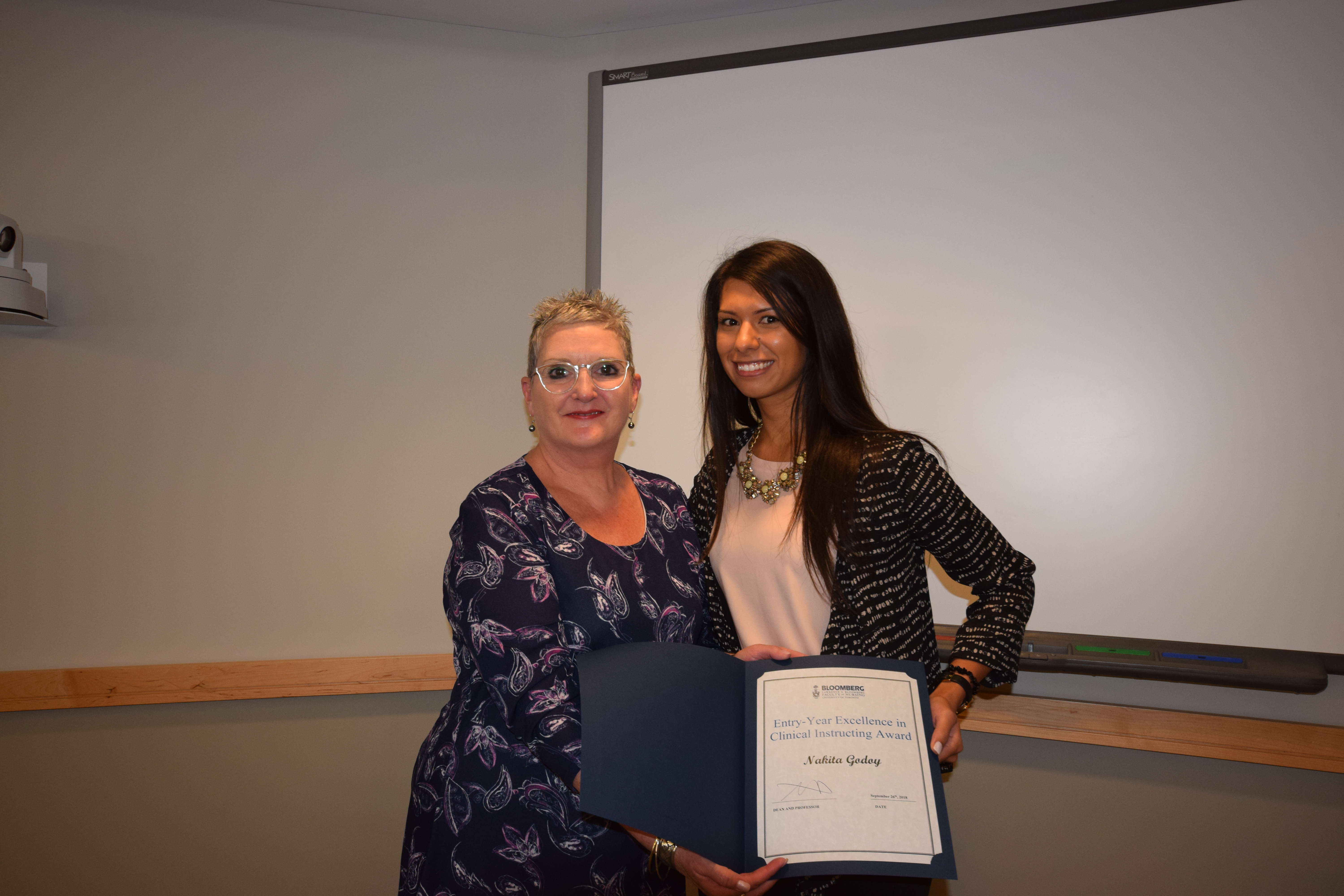 2018 Teaching Award Winners Lawrence S. Bloomberg Faculty of Nursing