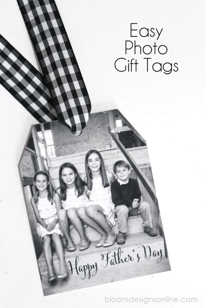 Simple Photo Gift Tags Bloom Designs