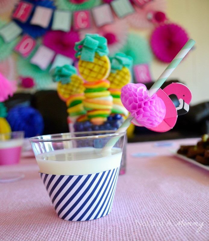 Flamingo + Pineapple Party Bloom Designs