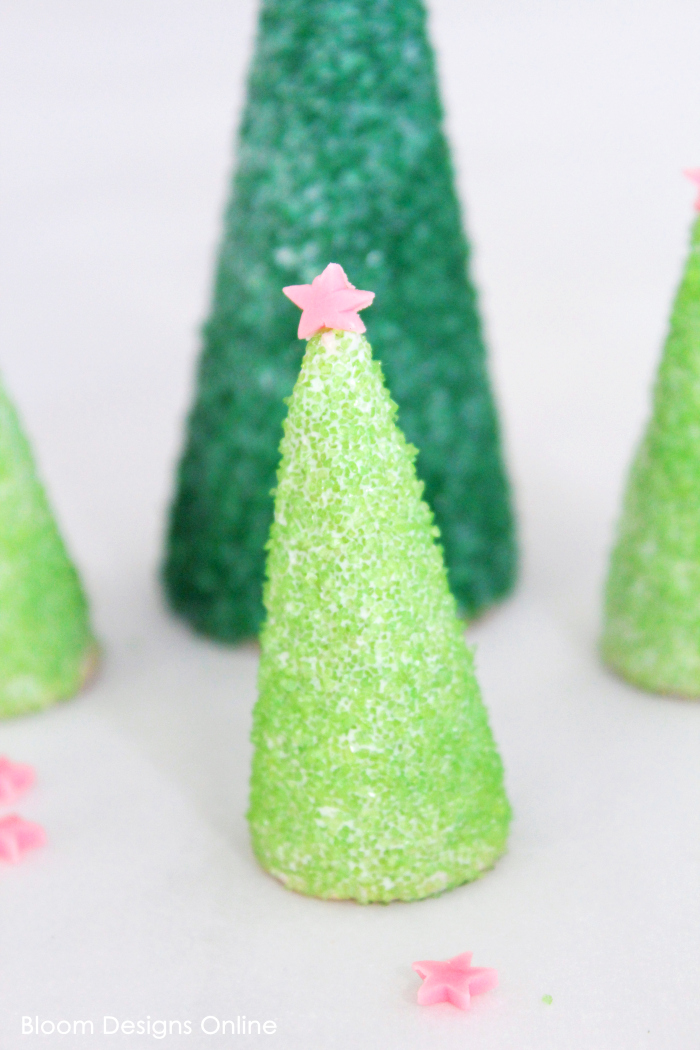 Christmas Tree Ice Cream Cones Ice Cream Cone Christmas Trees Bloom Designs