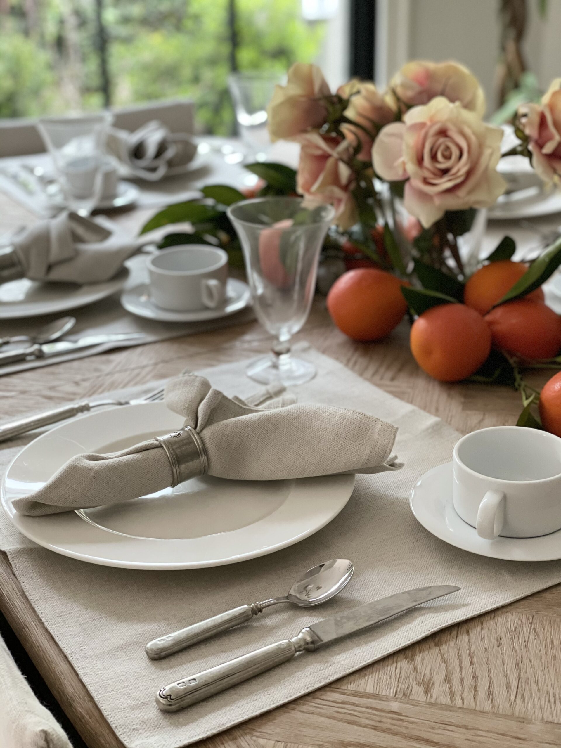 Belgian Linen Placemats bloomhomeinc