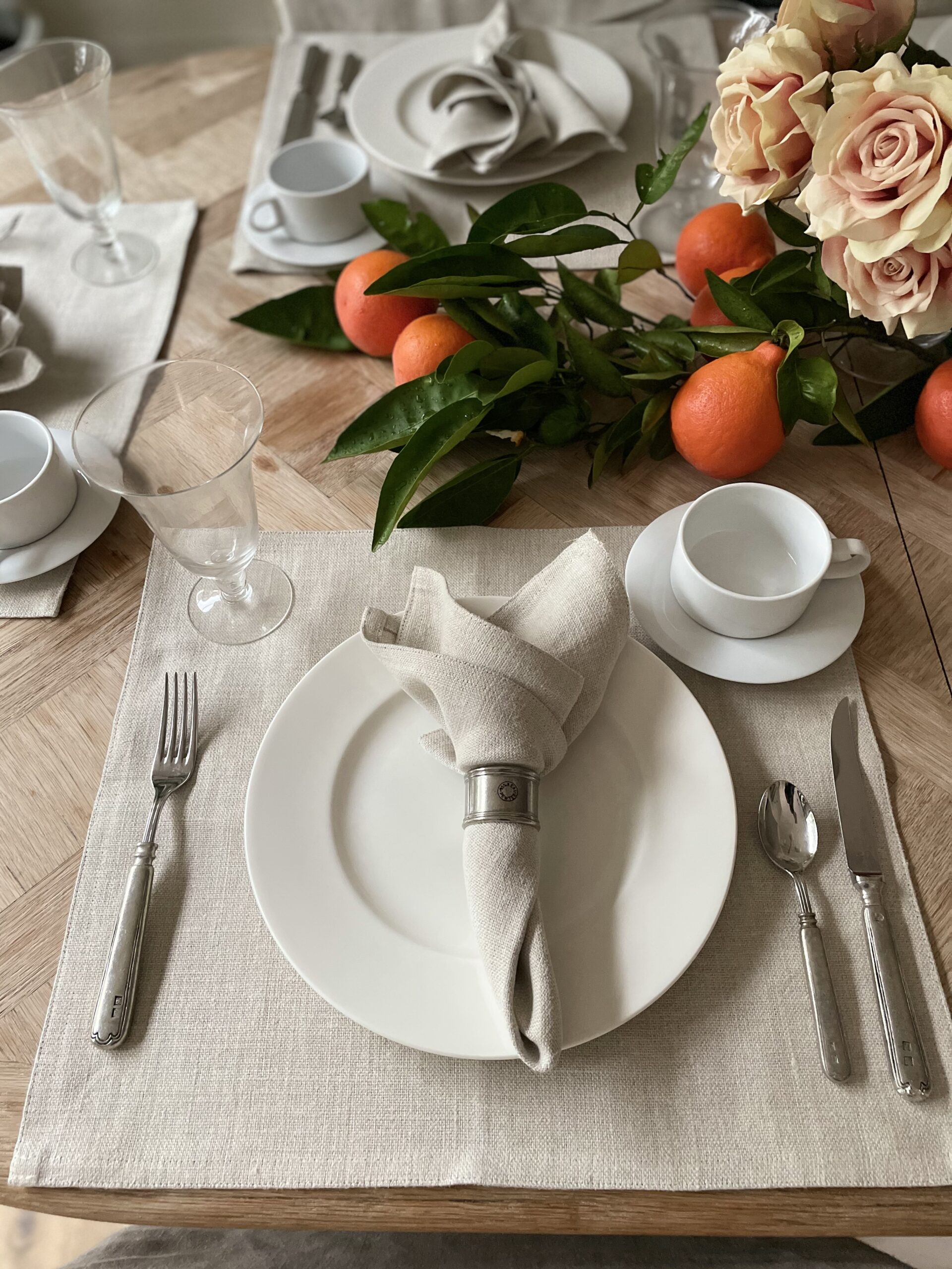 Belgian Linen Placemats bloomhomeinc
