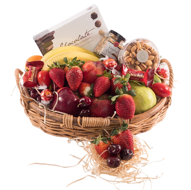 Fruit, Flowers & Gourmet Hamper Perth Bloomin Boxes
