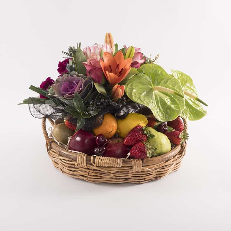 Fruit, Flowers & Gourmet Hamper Perth Bloomin Boxes