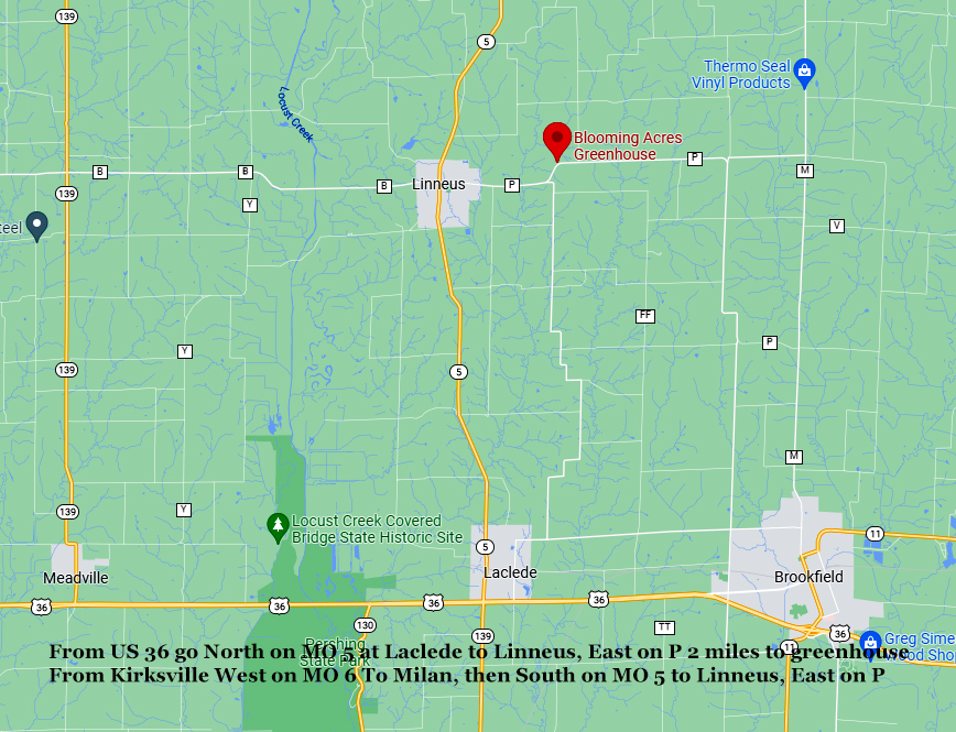 BLOOMING ACRES GREENHOUSE