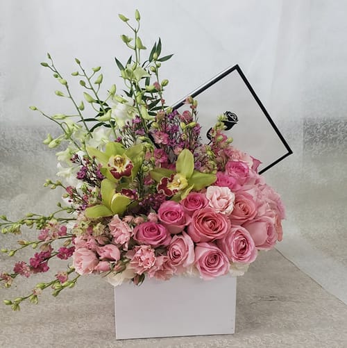 Flower Box 23 Blooming Flowers