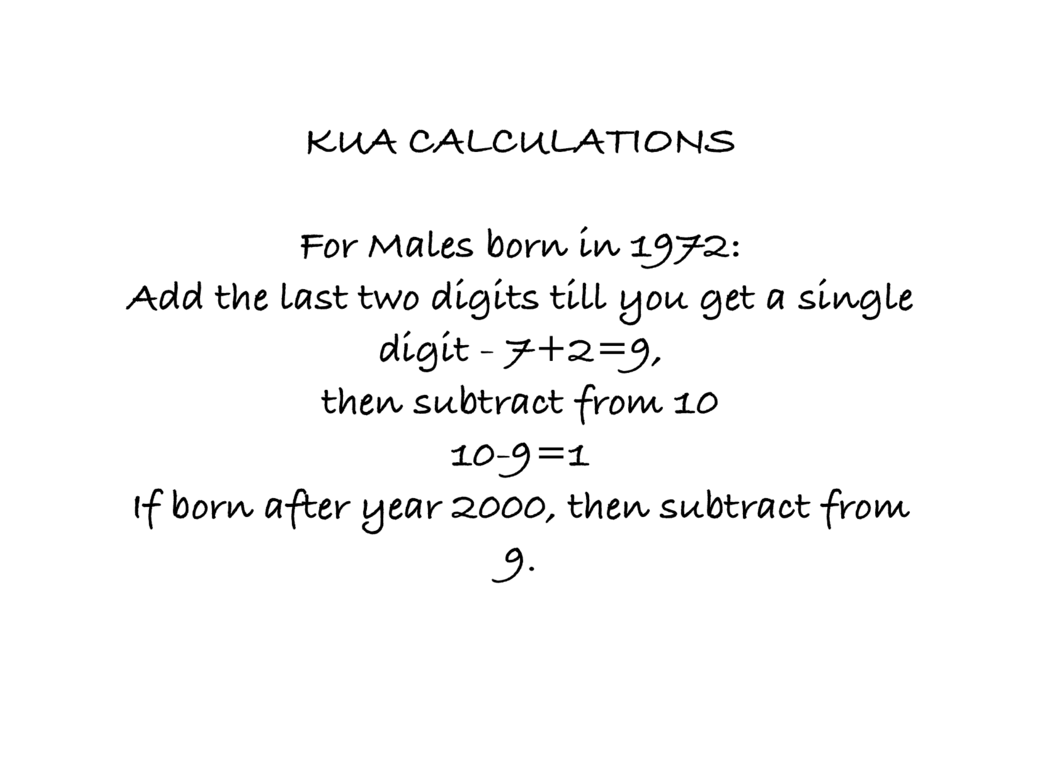How to calculate your Kua number Blooming Mushroom