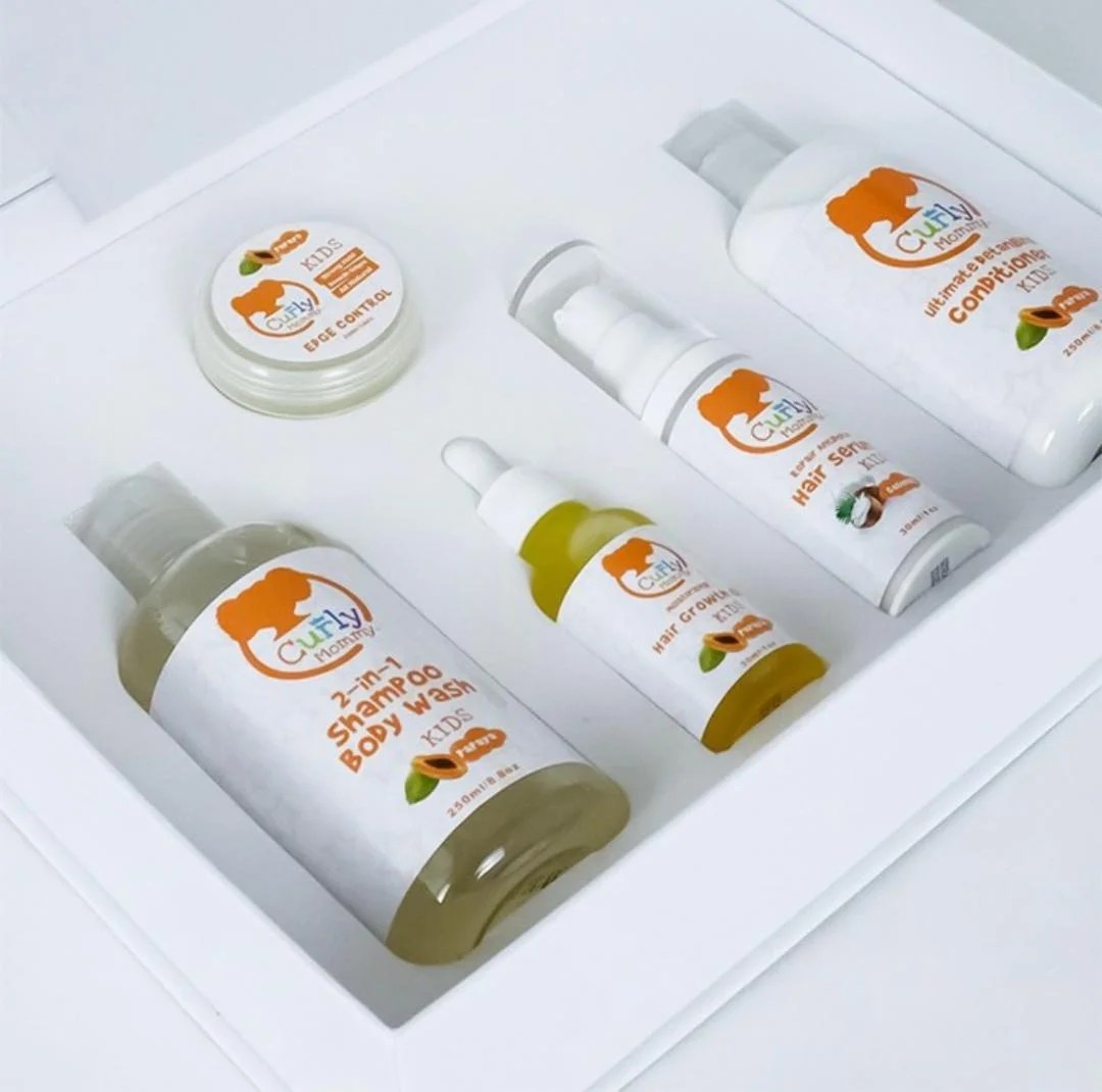 Curly Mommy Children Hair Care Sets Bloommiracle