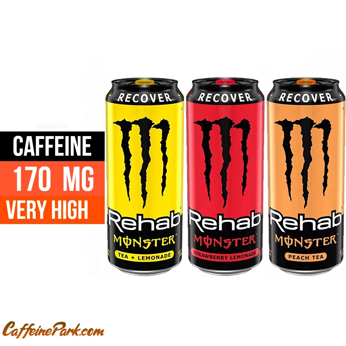 Caffeine in Monster Rehab How Much is Too Much? Bloomsies