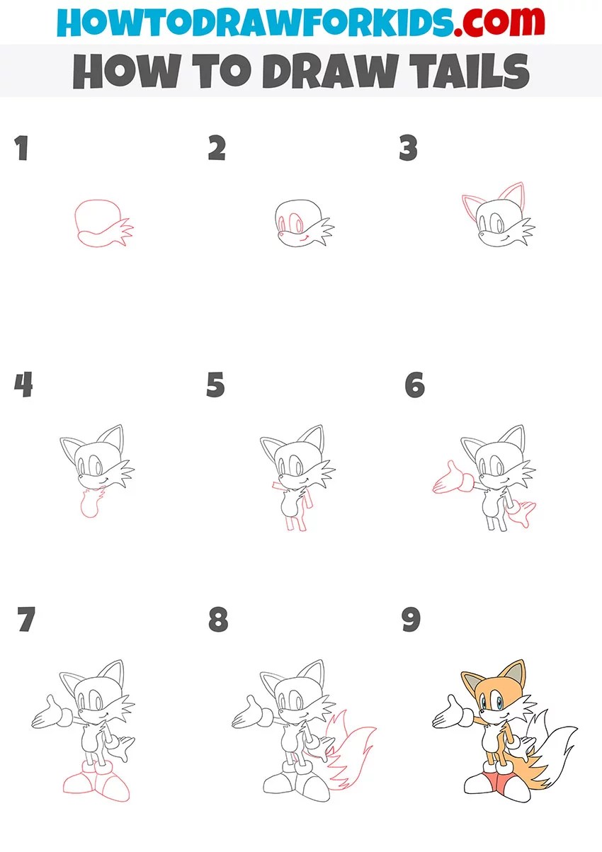 How To Draw Tails A StepbyStep Guide for Beginners Bloomsies
