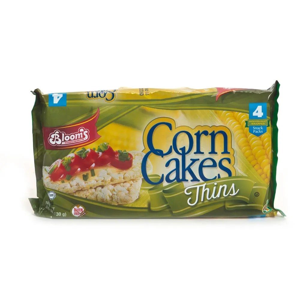 Corn Cake Thins 4 Pk/ 5pc Bloom's Kosher
