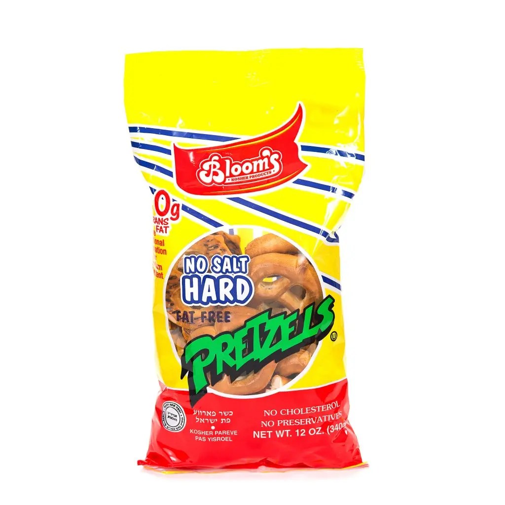 Hard N/S Pretzels Bloom's Kosher